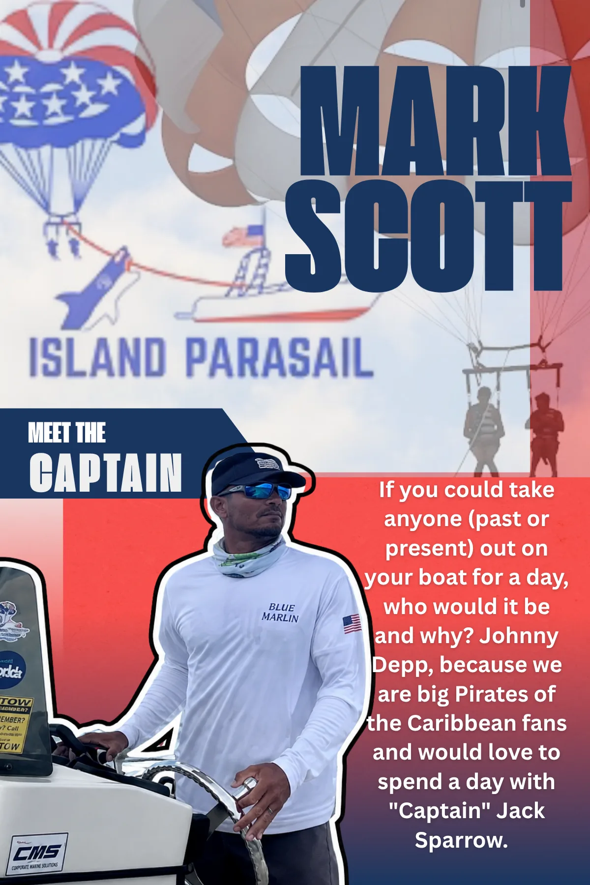 Meet the Captain: Mark Scott of Island Parasail