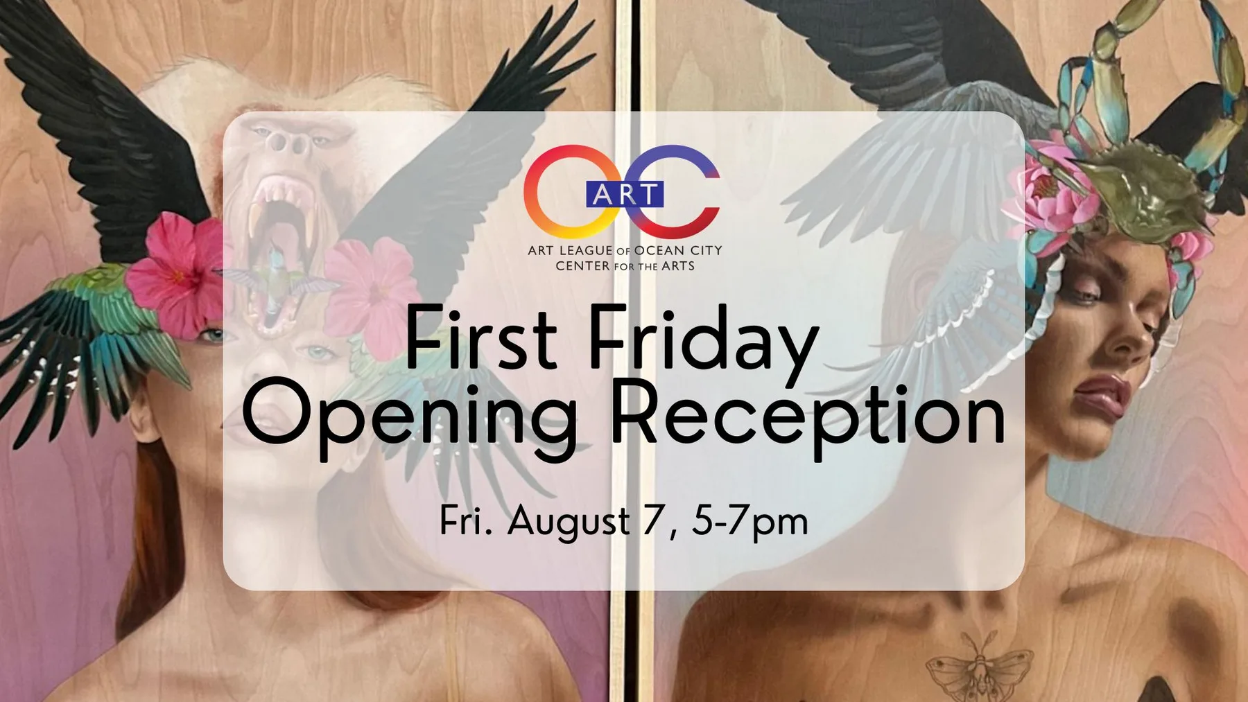 Experience an Evening of Art, Music, and Community at the Art League of Ocean City’s Free First Friday Opening on Aug. 7