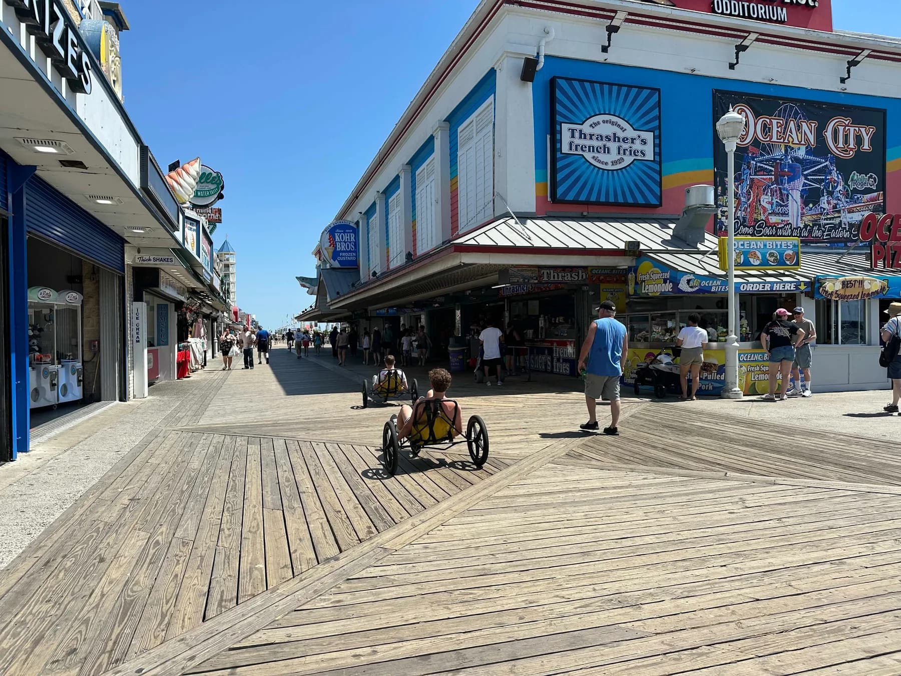 The Ocean City Boardwalk