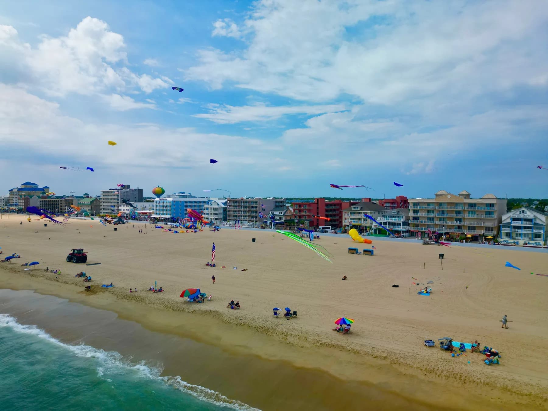 Kites flying high in Ocean City Md