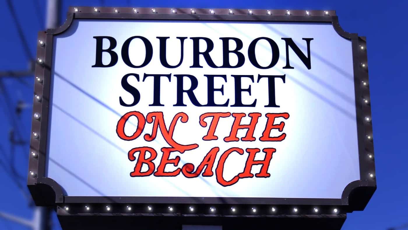 Bourbon Street on the Beach