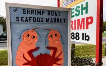 Celebrate 10 years of The Shrimp Boat's restaurant, order the freshest shrimp in Ocean City