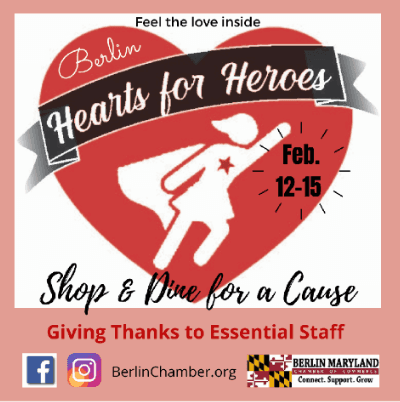 Hearts for Heroes in Berlin, Maryland
