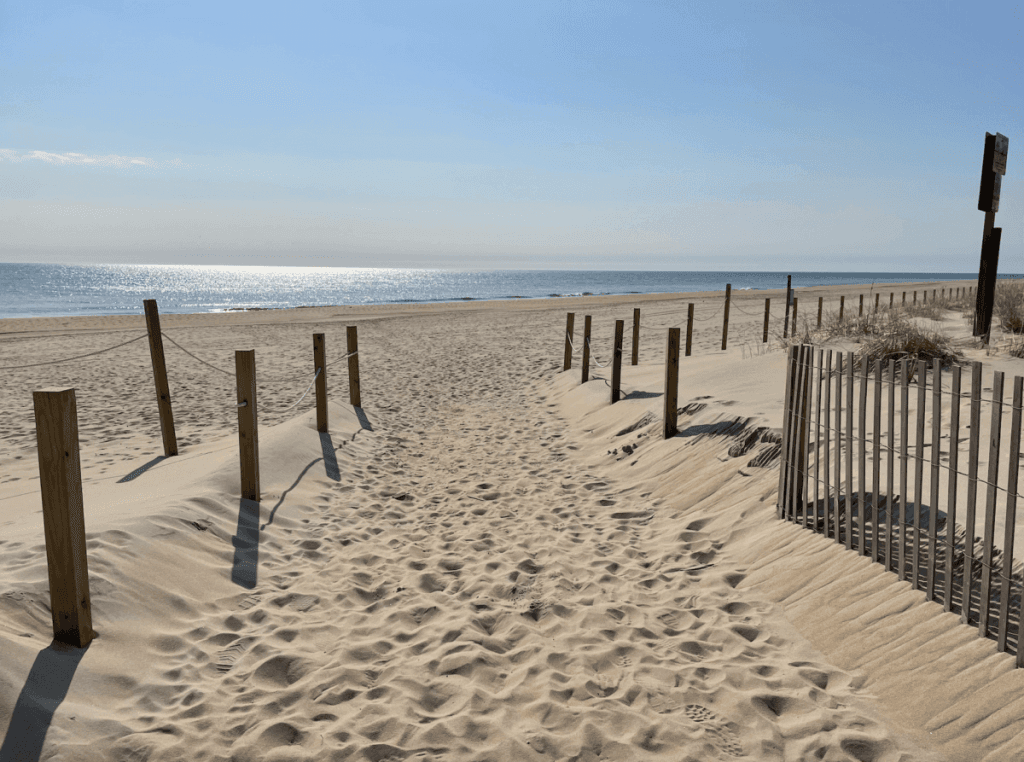 Ocean City Beach Entrance