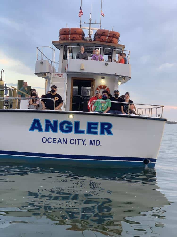 The Angler deep sea fishing boat in Ocean City, MD.
