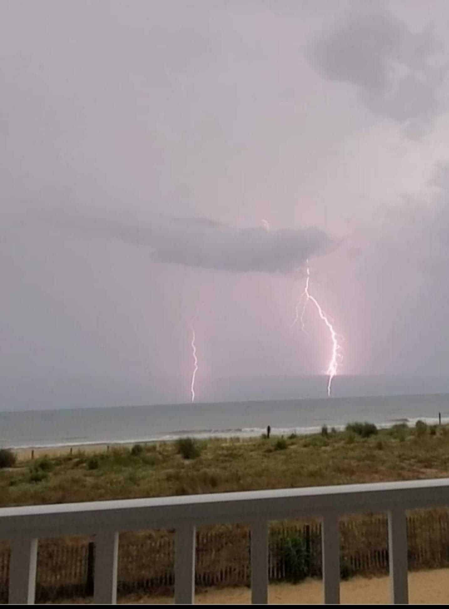 9 Storm Pictures in Ocean City, Maryland