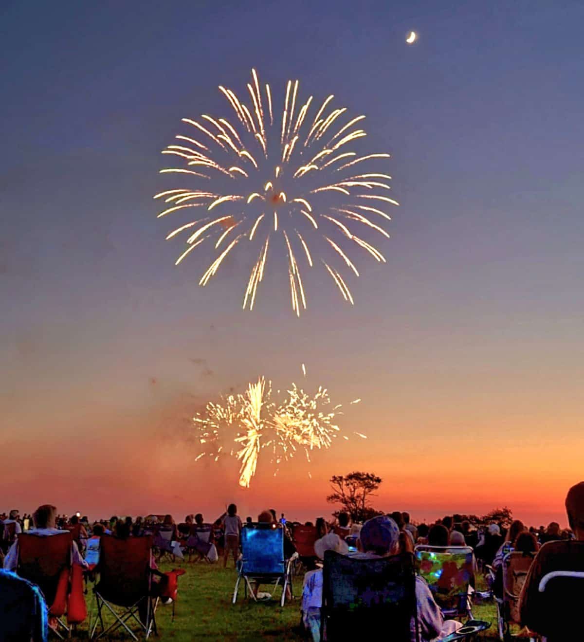 Janel Quillen Flynn - Fireworks at Sundaes in the Park, Northside Park