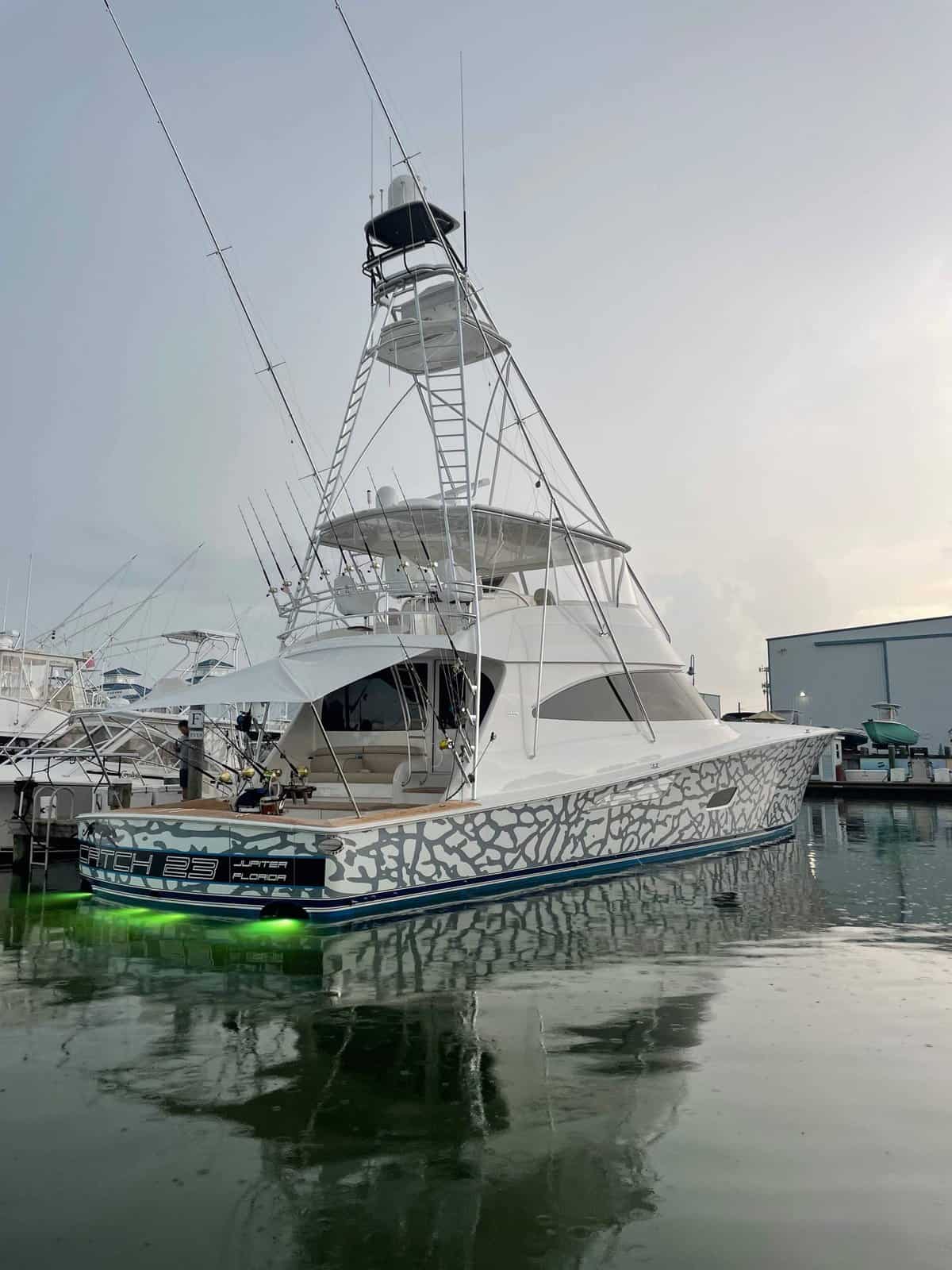 Michael Jordan's Fishing Boat at the White Marlin Open in Ocean City, Maryland