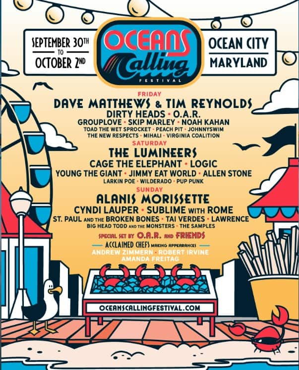 Ocean City Encouraging Oceans Calling Festival Participants to Have A Plan