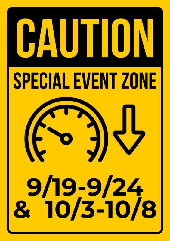 Ocean City Special Event Zone: Tuesday, September 19, 2023 – Sunday, September 24, 2023