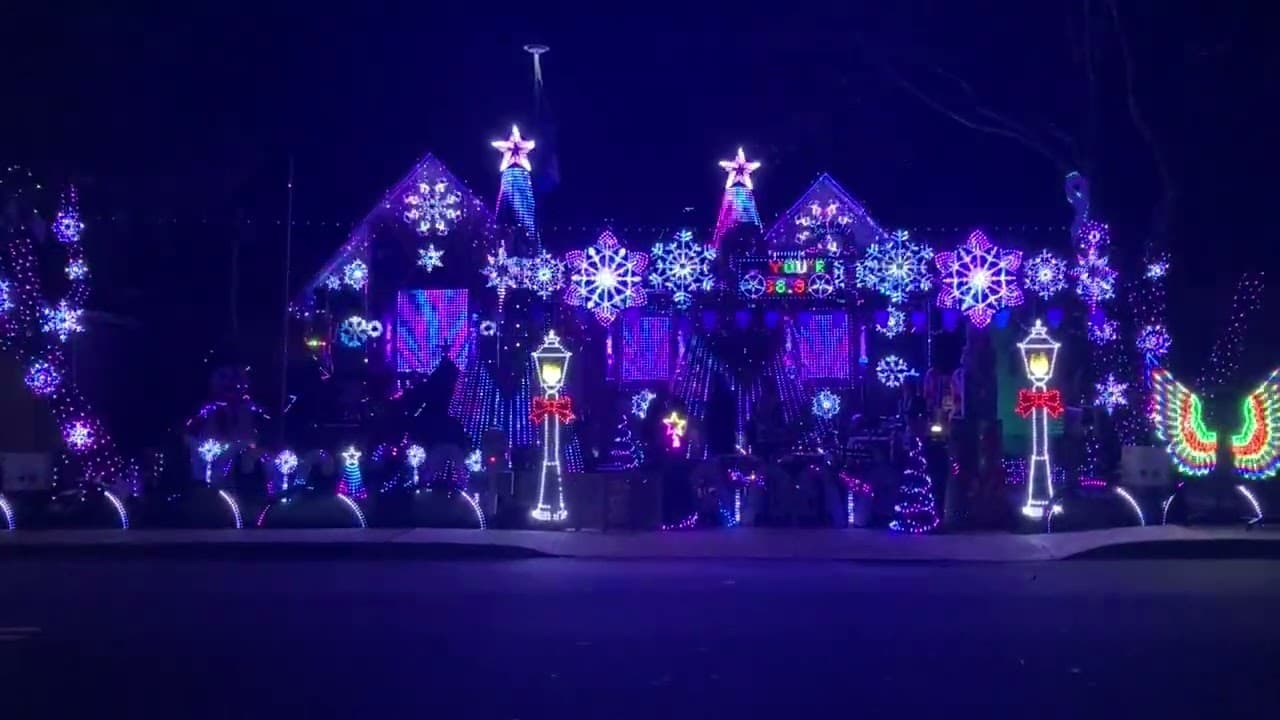 Christmas Lights and Community: The Caine Woods Christmas House