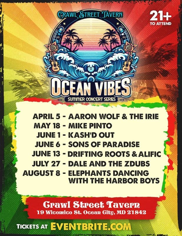 Feel the Rhythm: Ocean City's Reggae Party