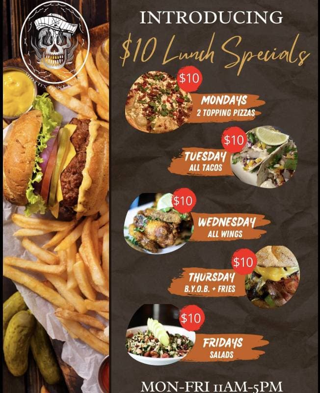 shottis point lunas lunch specials
