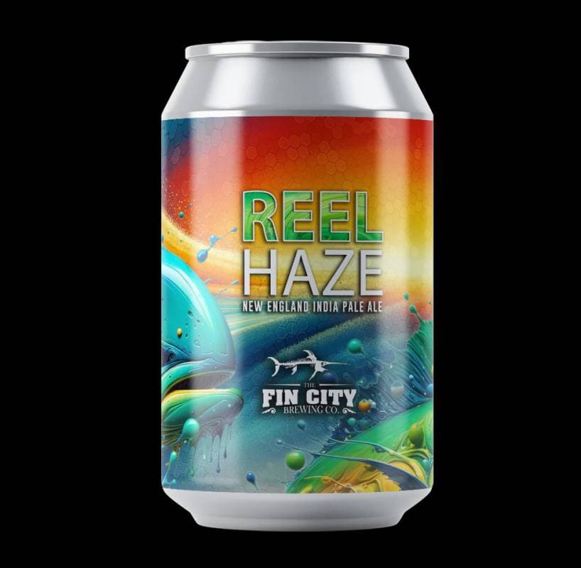 RELEASE OF REEL HAZE CRAFT BEER BY FIN CITY