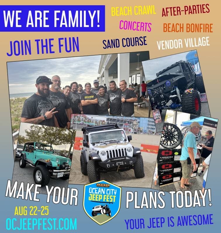 Ocean City Jeep Fest: A Festival of Jeeps