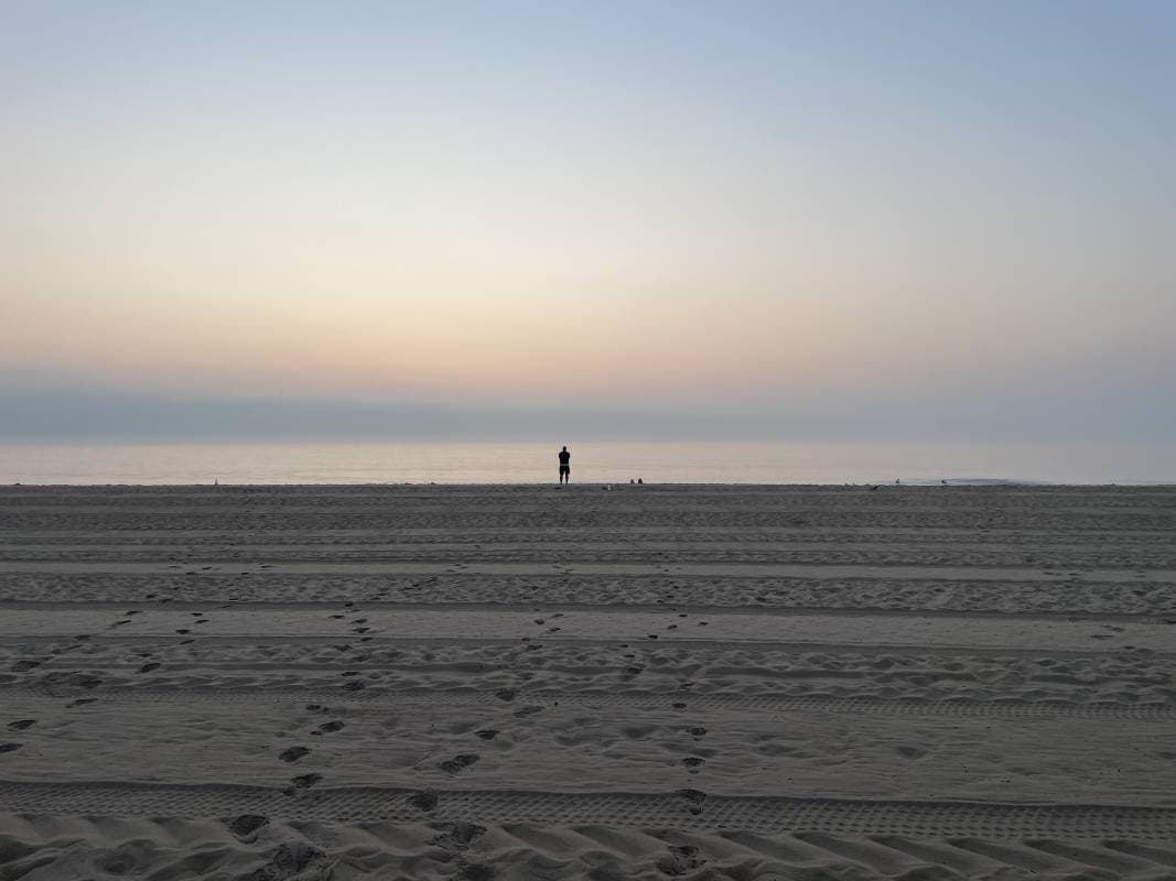 Foggy Sunrise in Ocean City