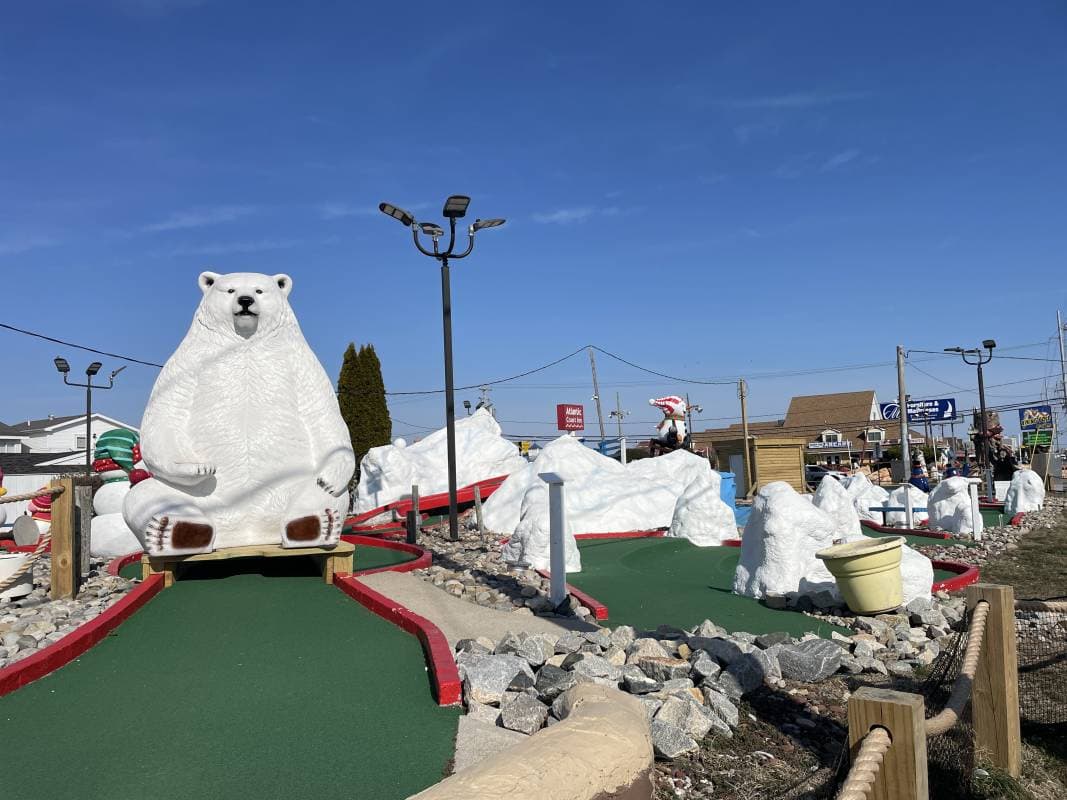 Polar Bears & Putt-Putt: Saint Nick's Mini Golf Promises a Cool Ocean City Experience