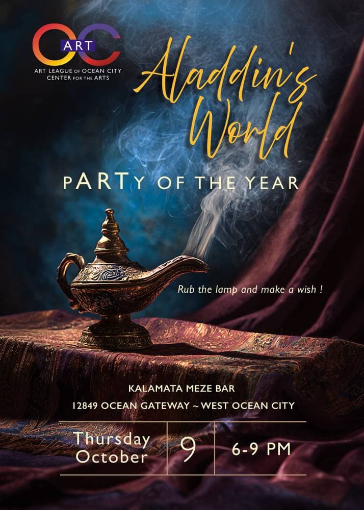 Tickets now on sale for Art League of Ocean City’s annual “pARTy of the Year”