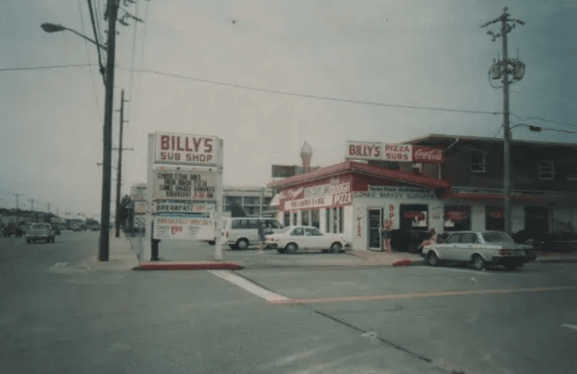 Billy's Sub Shop 140th Street Ocean City Md