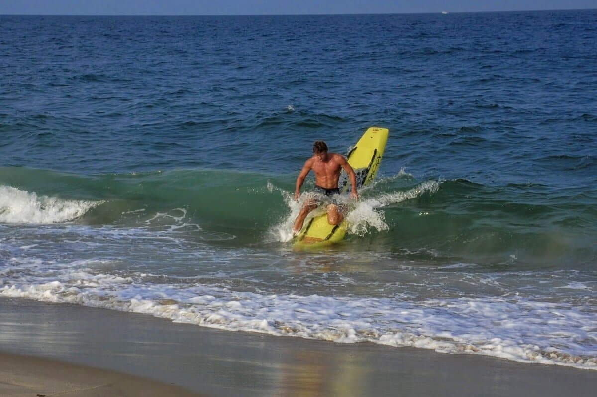 Ocean City Beach Patrol Guarding the Beaches in the Fall