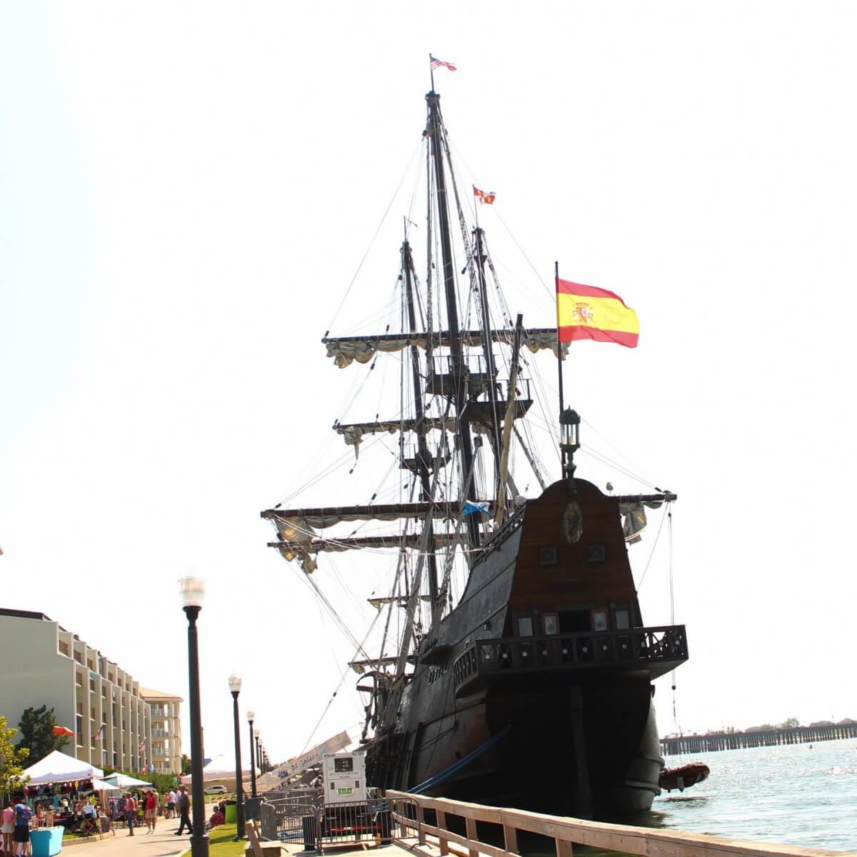 Setting sail on El Galeon