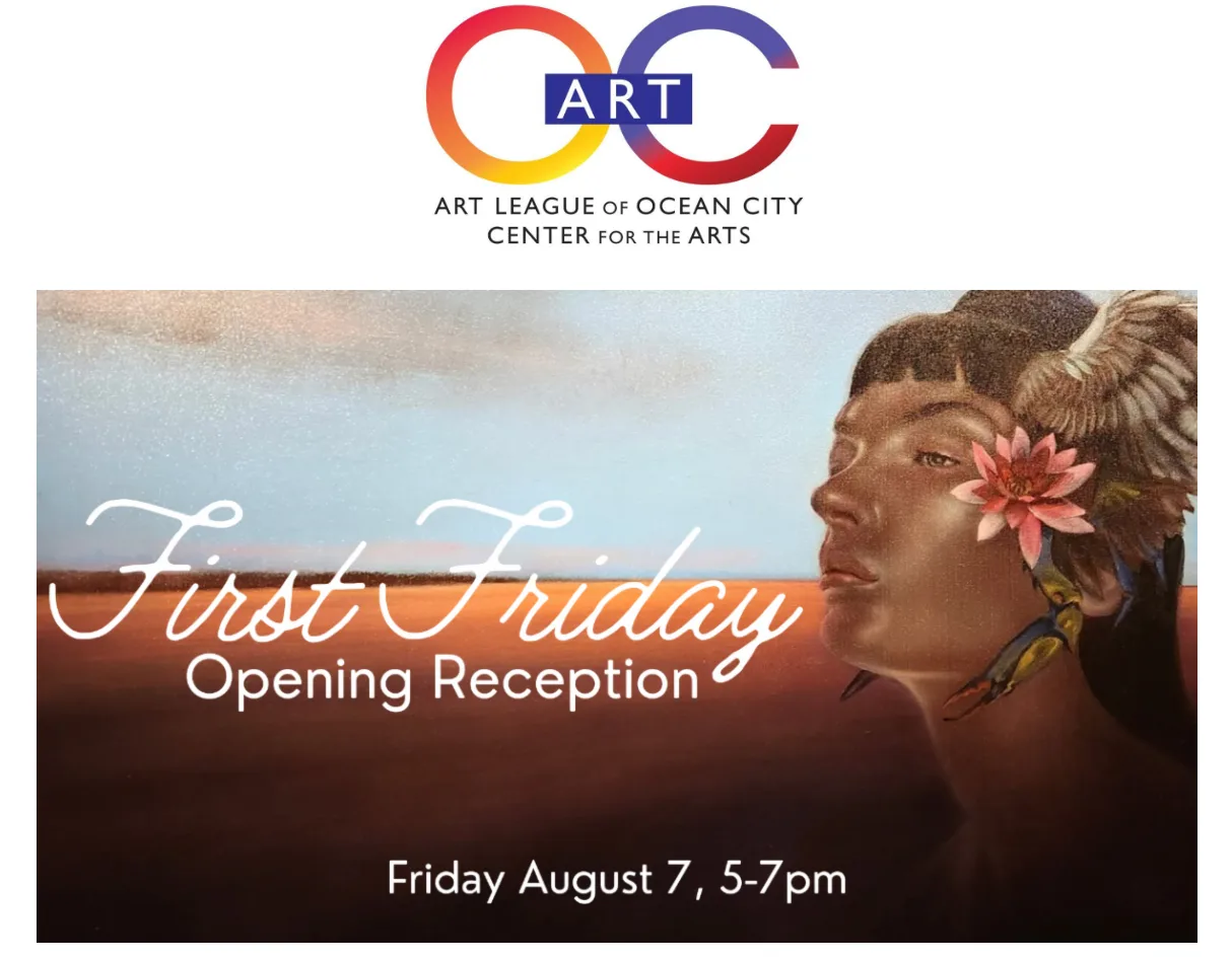 First Friday at the Art League of Ocean City