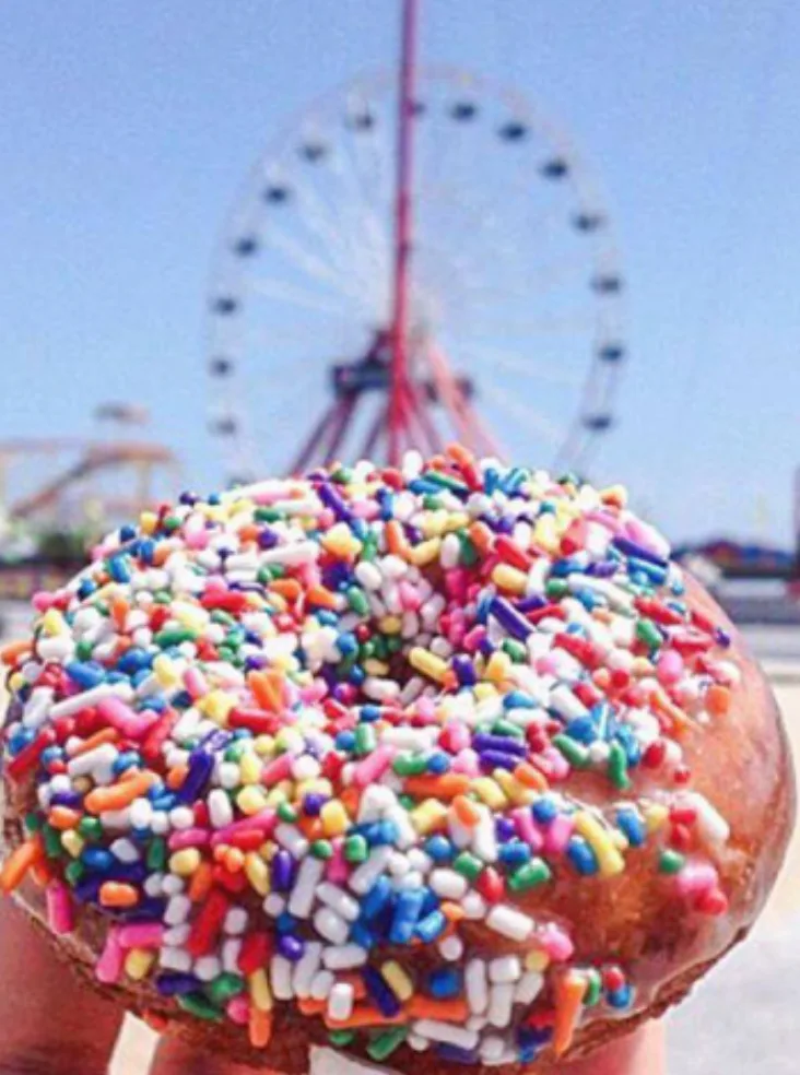 Fractured Prune Doughnuts