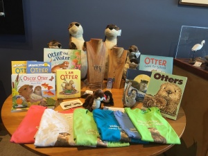Otters have taken over the Discovery Center Gift Shop.