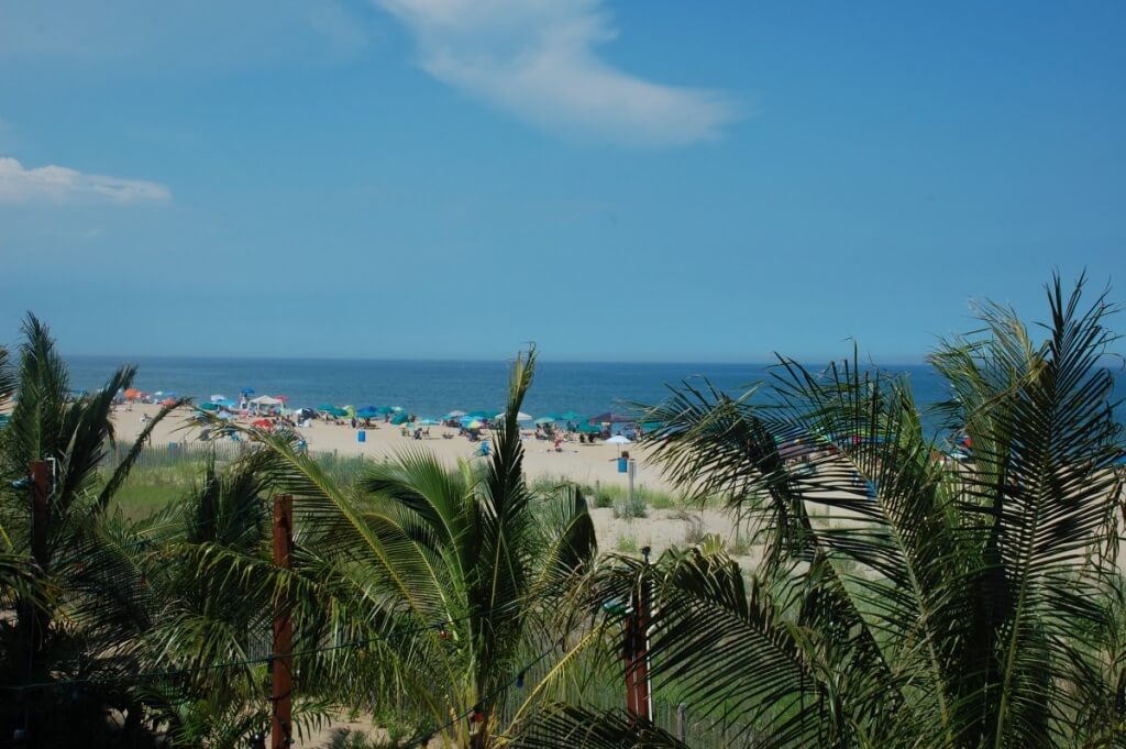 Coming out of the back deck on your way down to the outside bar provides one of the more peaceful views in Ocean City.