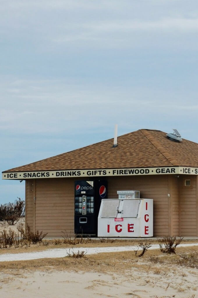 Assateague Island National Seashore snack shack