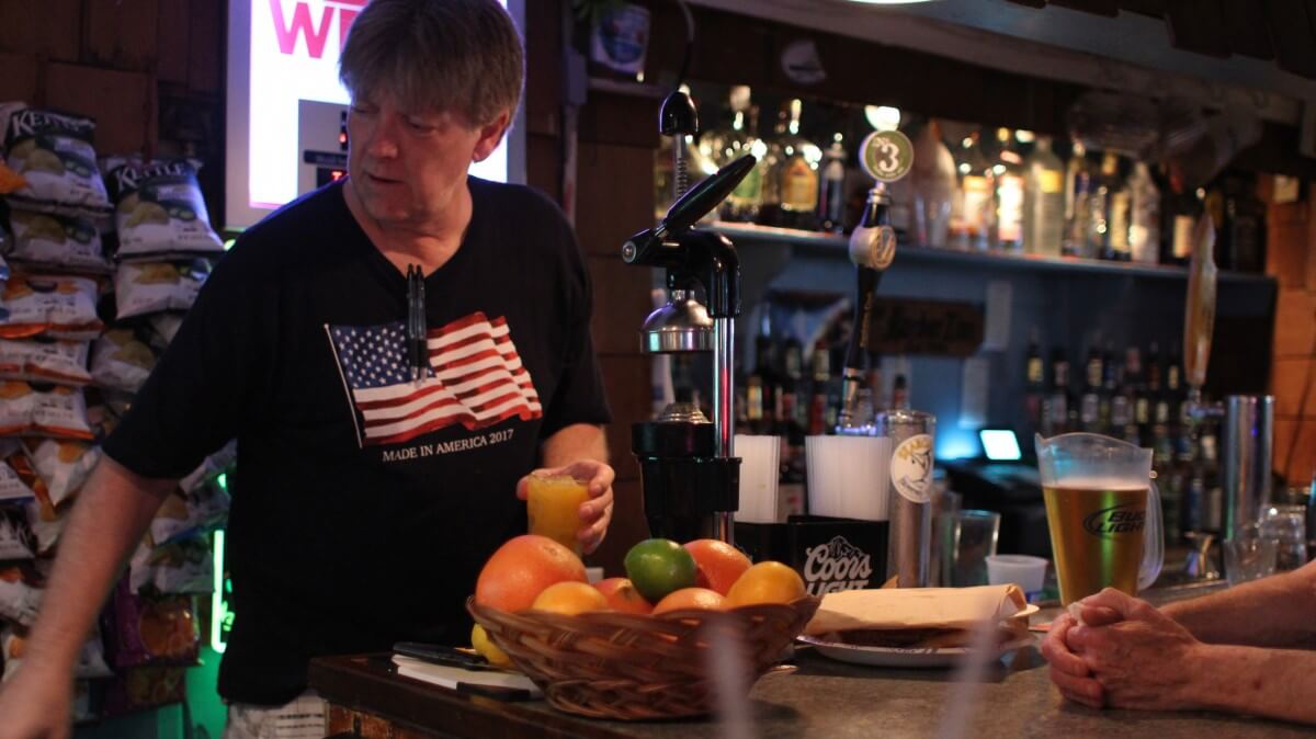 Harbor Inn bartender