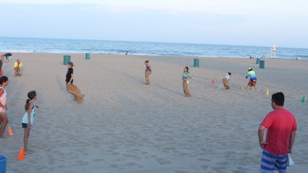 Sack race