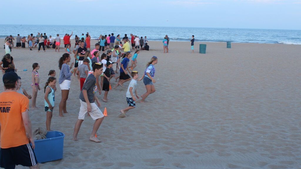 Bean bag races