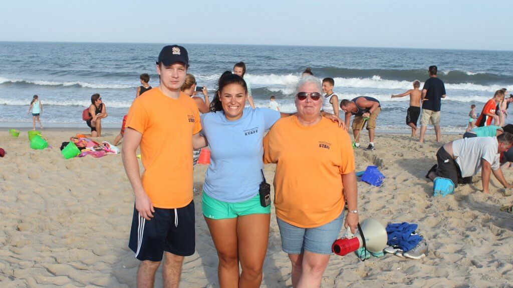 Family Olympics staff