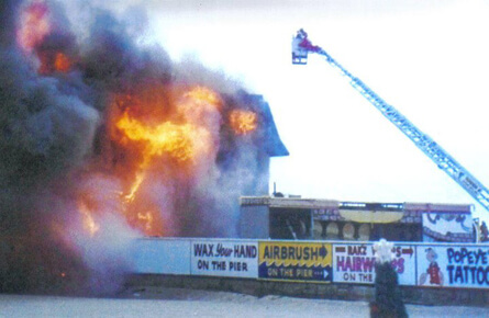 Morbid Manor fire