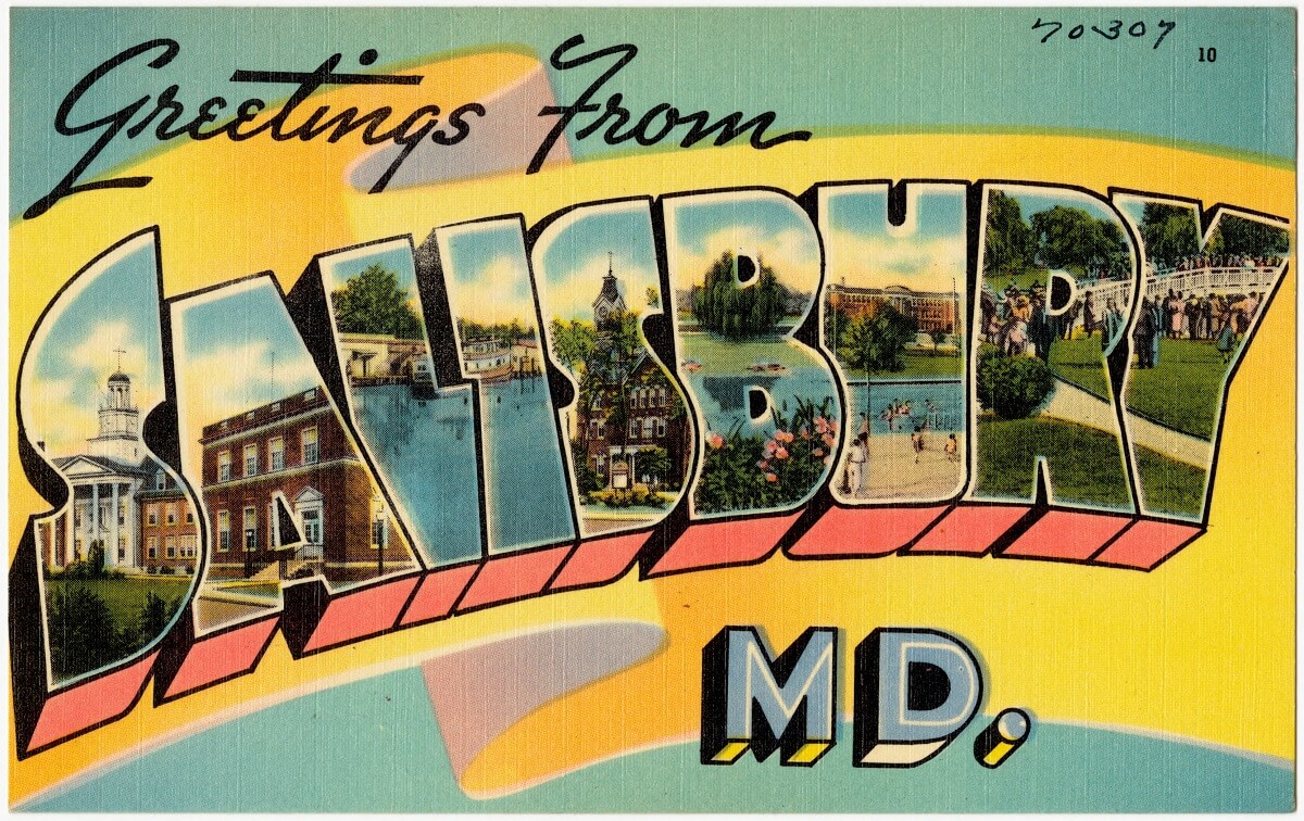 Salisbury postcard