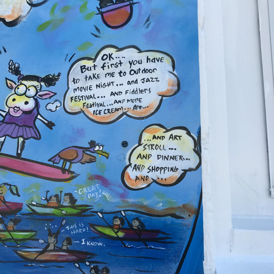 Mural section