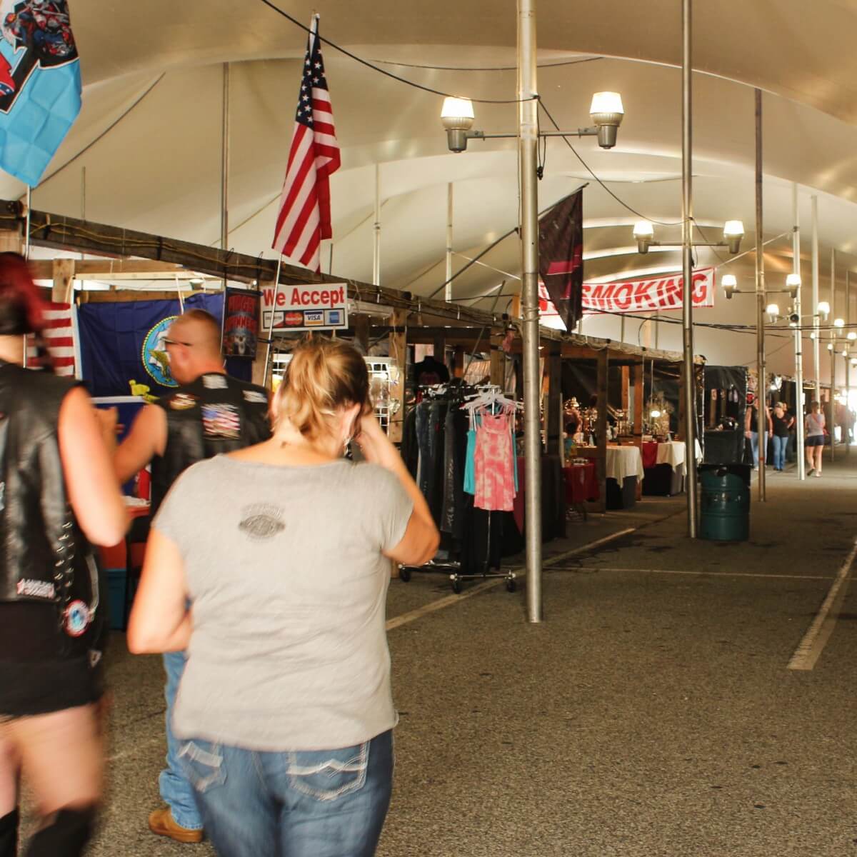 Vendor tent