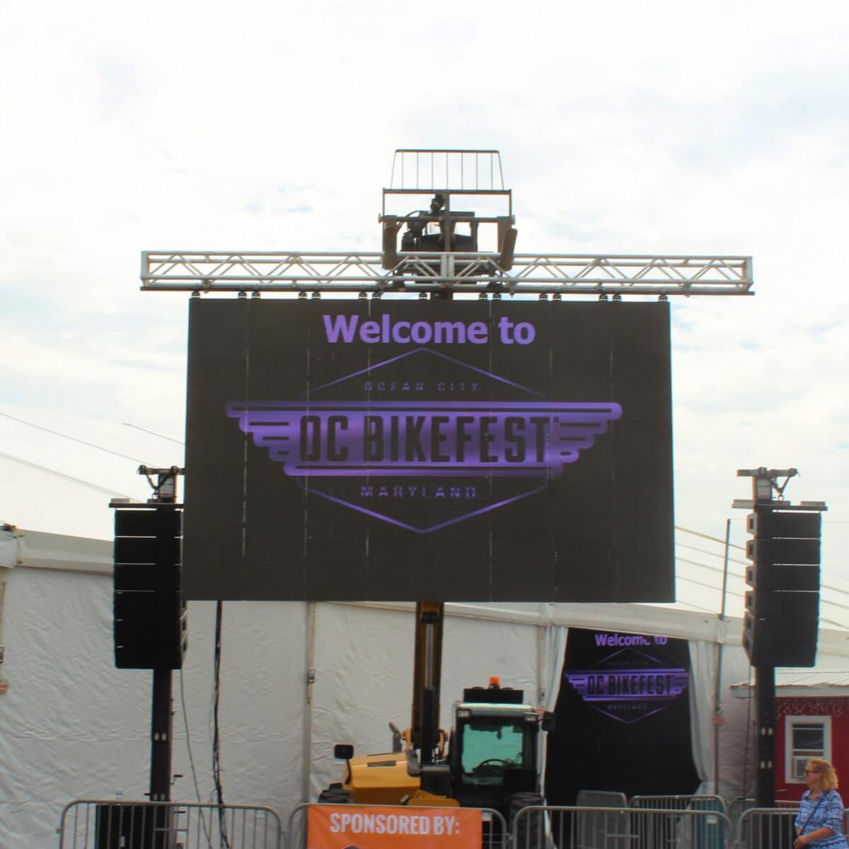 Bike fest sign