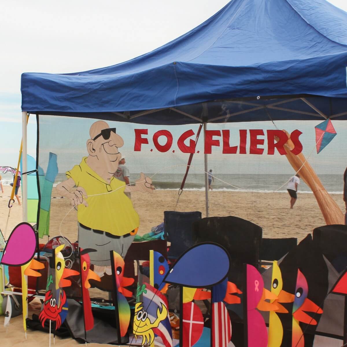Fog fliers tent