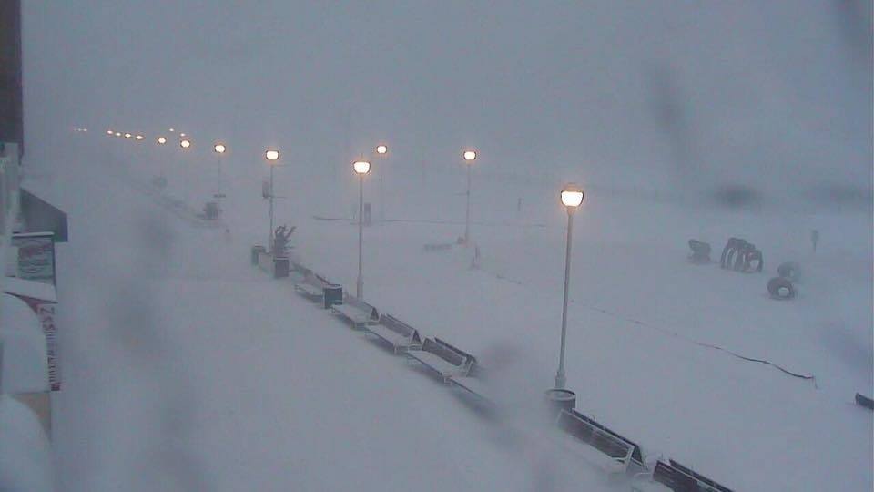 Boardwalk blizzard