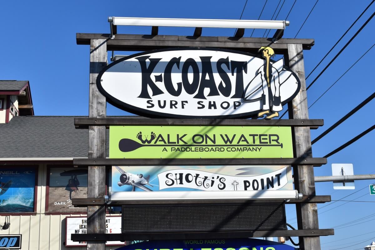 Shotti's Point sign