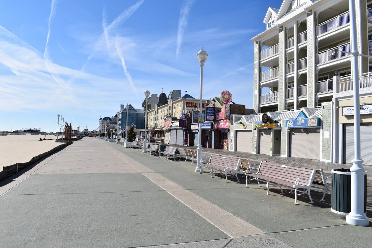 January boardwalk