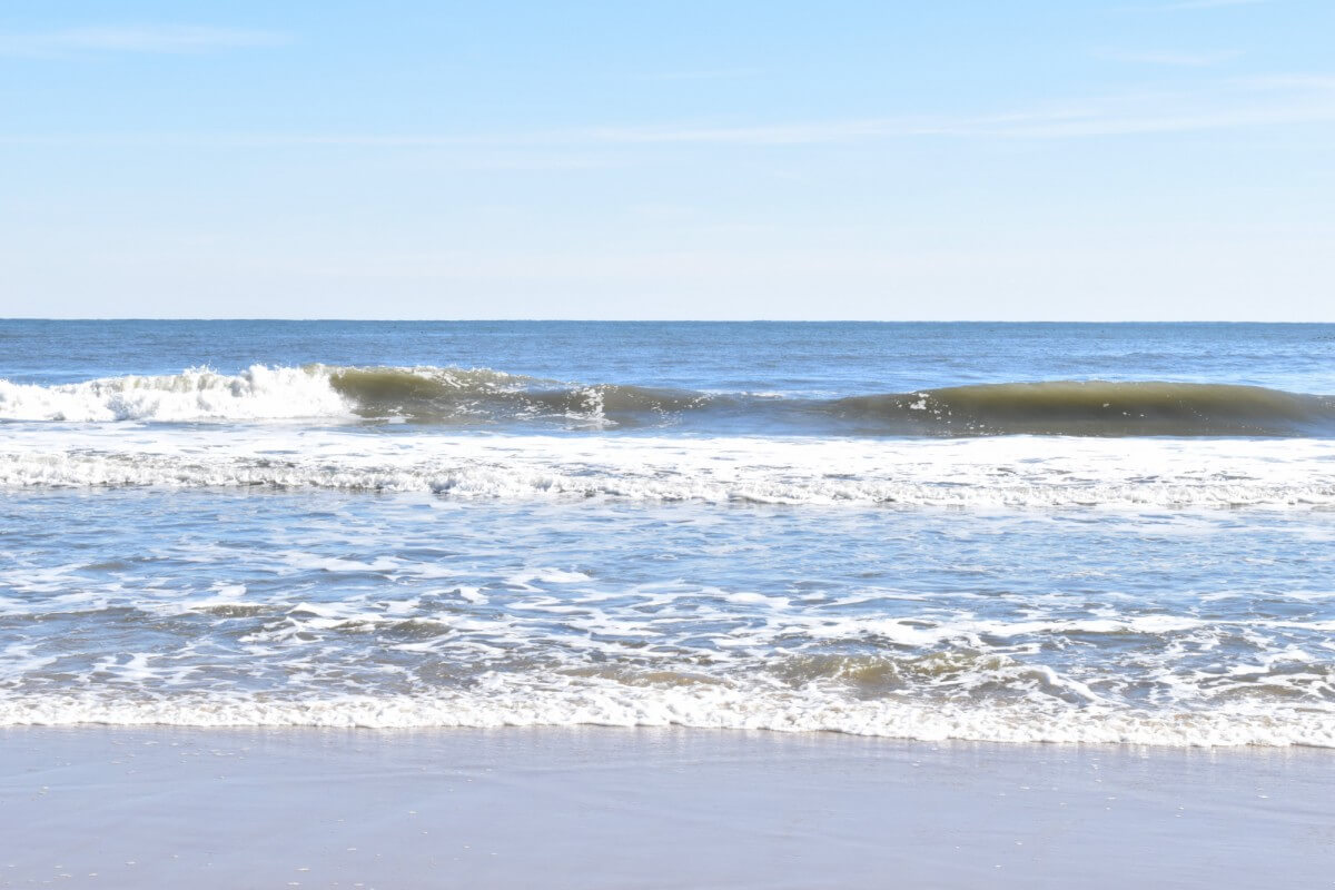 January ocean