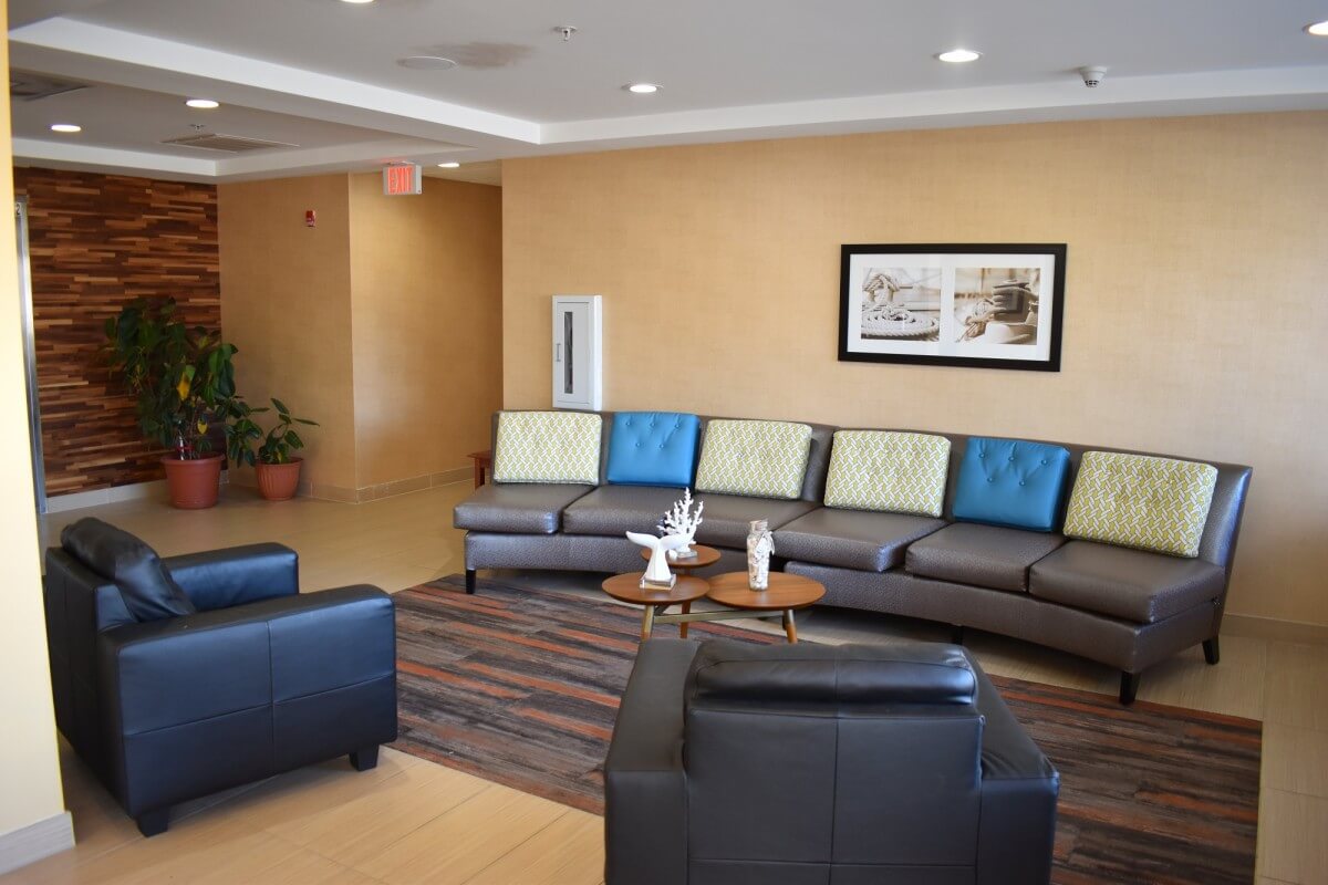 Gateway Hotel lobby