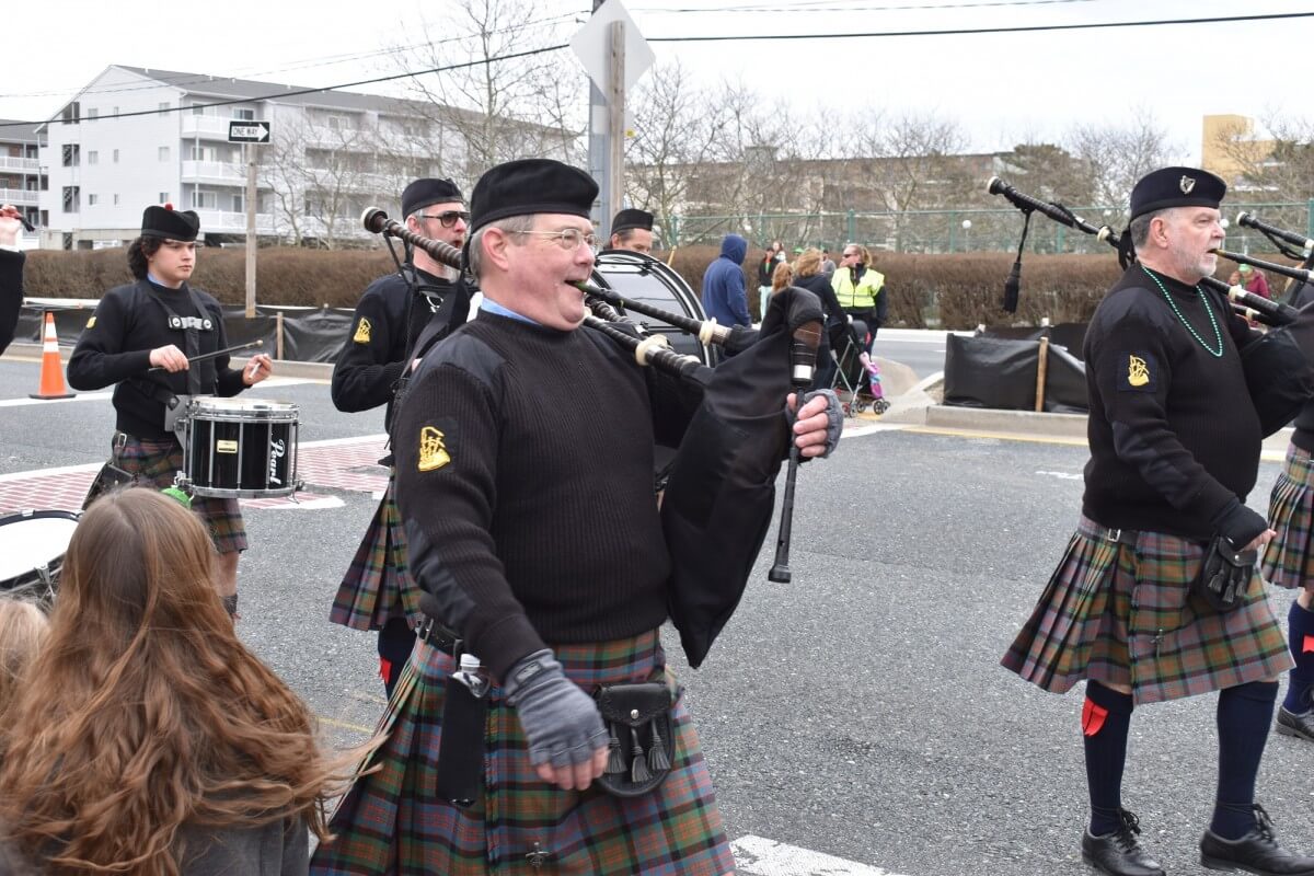 St. Patrick's Day Parade bagpipes