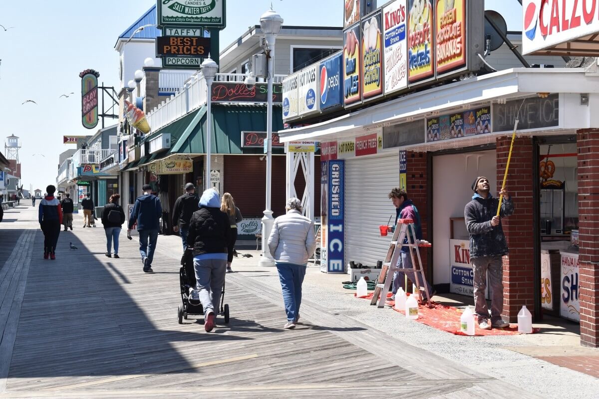 spring Boardwalk