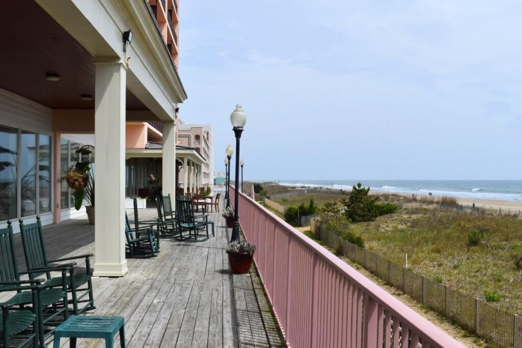 Dunes Manor back porch