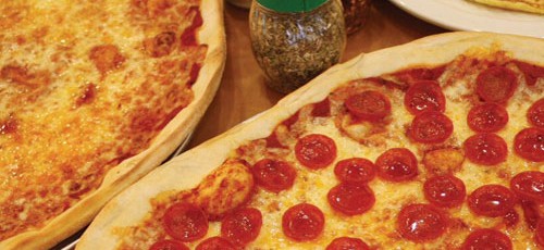 The Dough Roller in Ocean City has great breakfasts and great pizza.