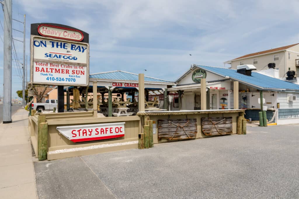 On The Bay Seafood Outdoor Dining